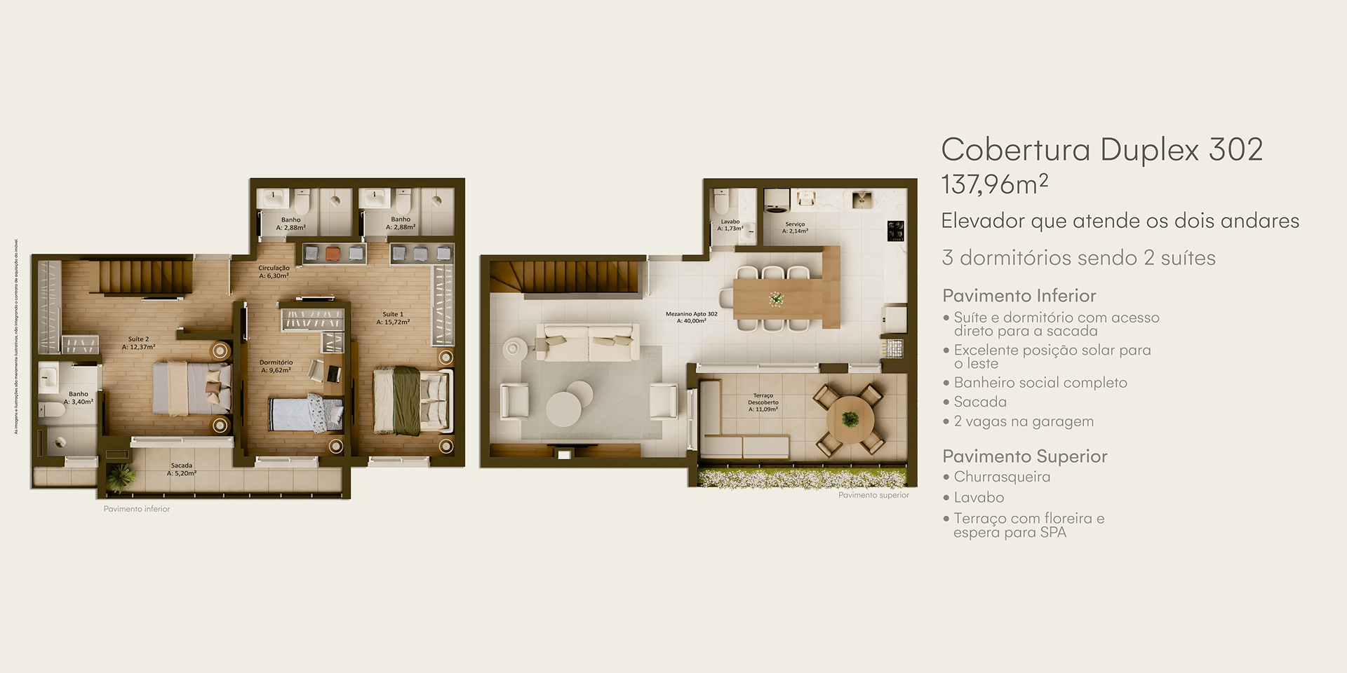 PLANTA 302 GREEN GARDEN LEG