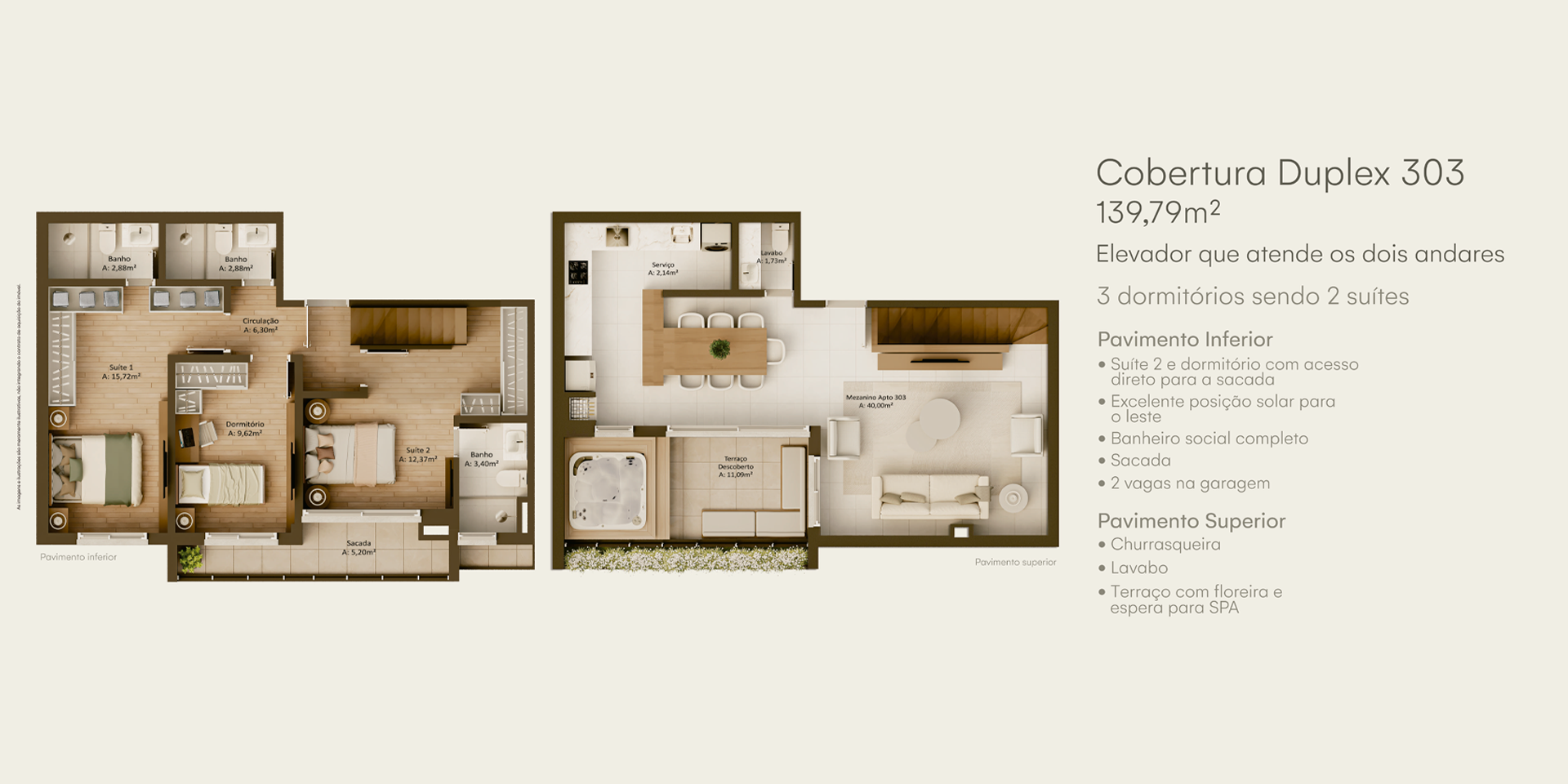PLANTA 303 GREEN GARDEN LEG