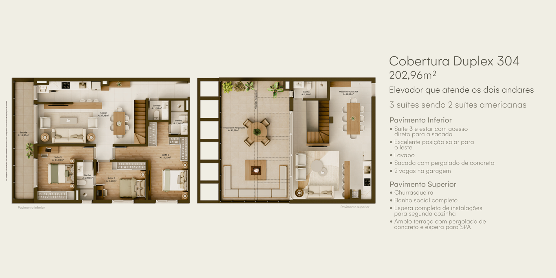 PLANTA 304 GREEN GARDEN LEG