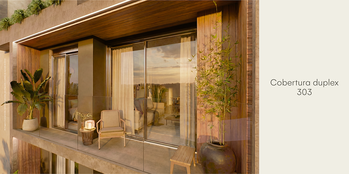 SACADA COBERTURA 303 GREEN GARDEN LEG